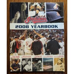 2008 Cleveland Indians Yearbook VG Baseball